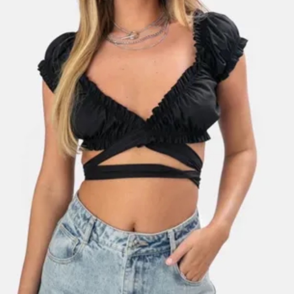 Adika Seychelles Wrap Top